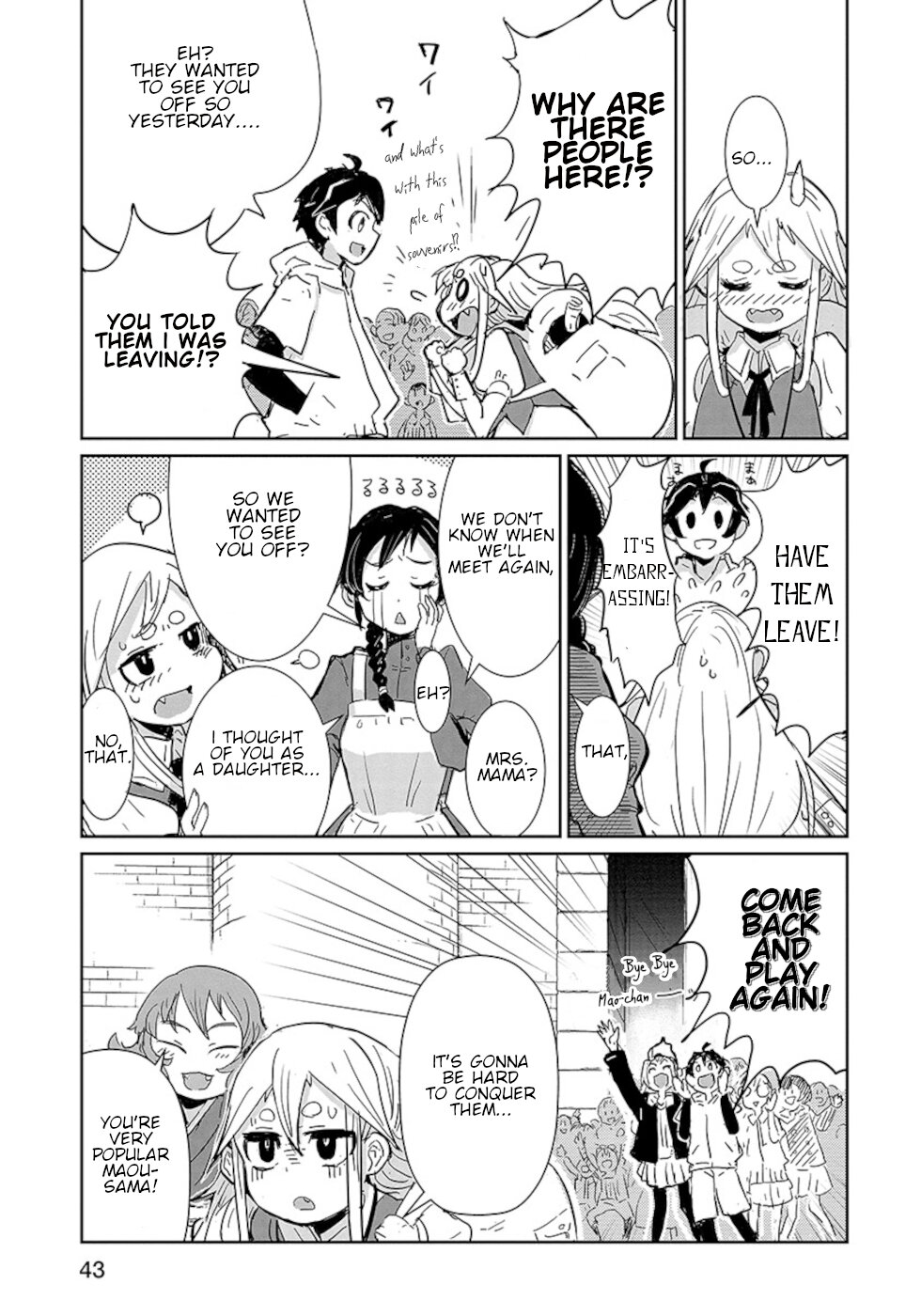 Don't Cry Maou-chan Chapter 11 page 5 - Chapter 11: Maou-Chan Returns