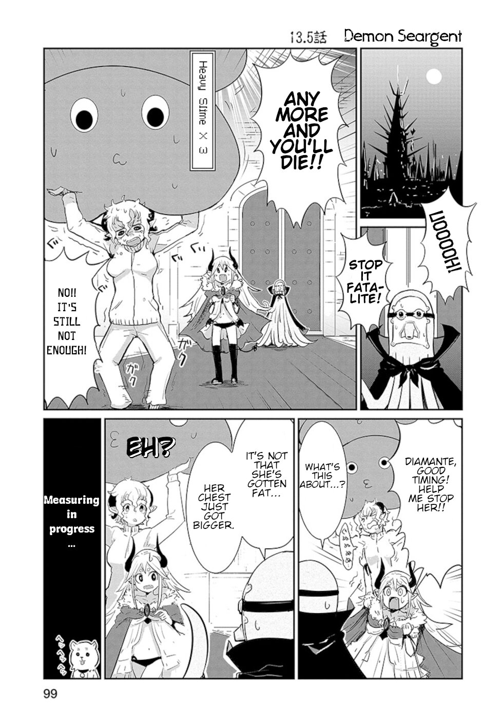 Don't Cry Maou-chan Chapter 13.5 page 1 - Chapter 13.5: Demon Seargent