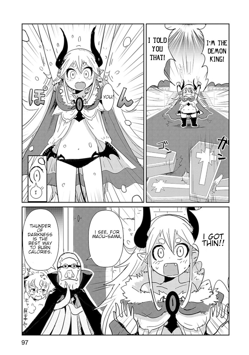 Don't Cry Maou-chan Chapter 13 page 13 - Chapter 13: Maou-Chan's Growth Period