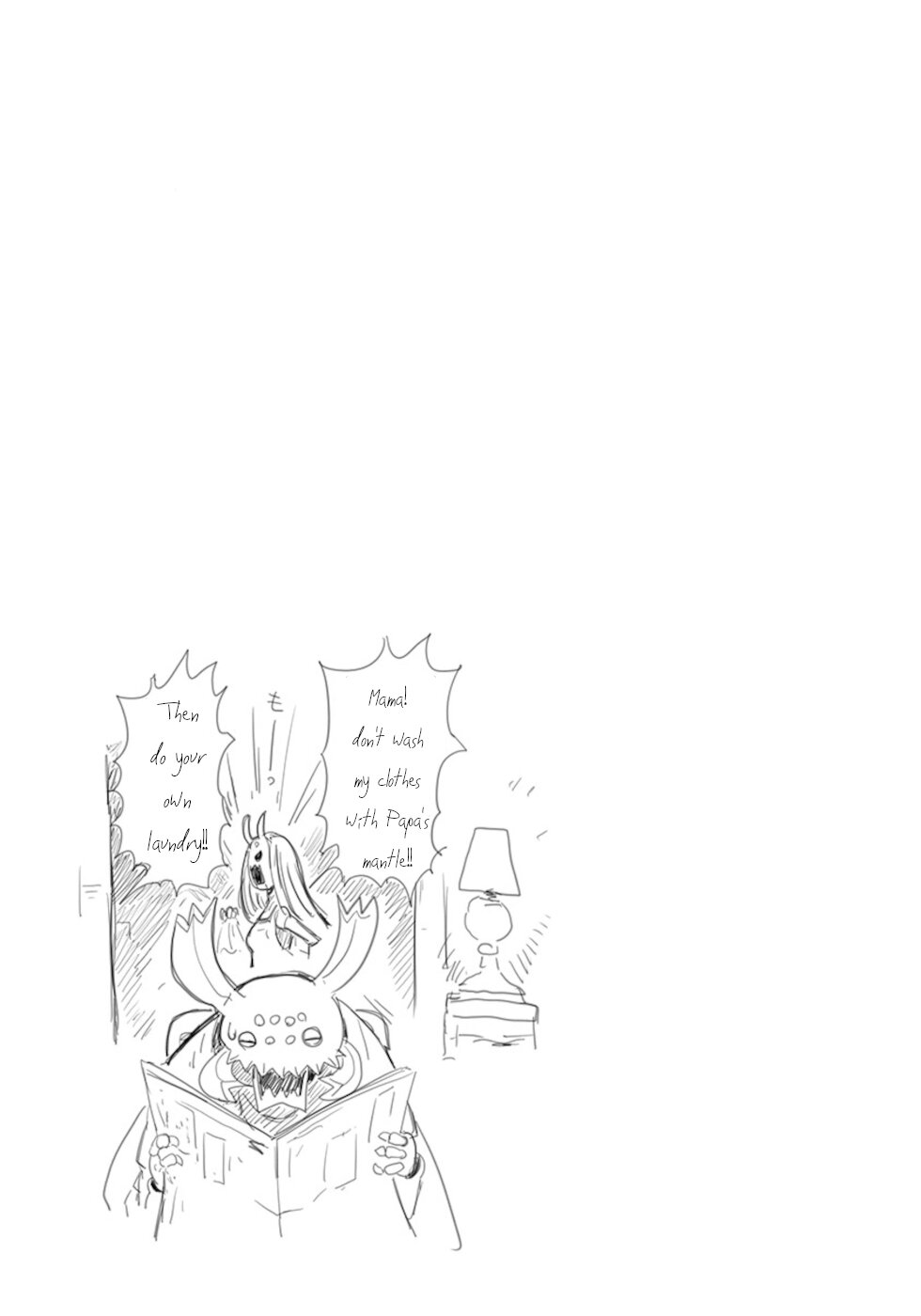 Don't Cry Maou-chan Chapter 15.5 page 3 - Chapter 15.5: Father And Daughter