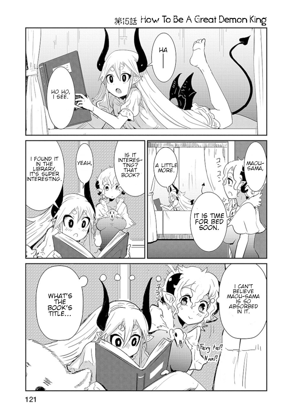 Don't Cry Maou-chan Chapter 15 page 1 - Chapter 15: How To Be A Great Demon King