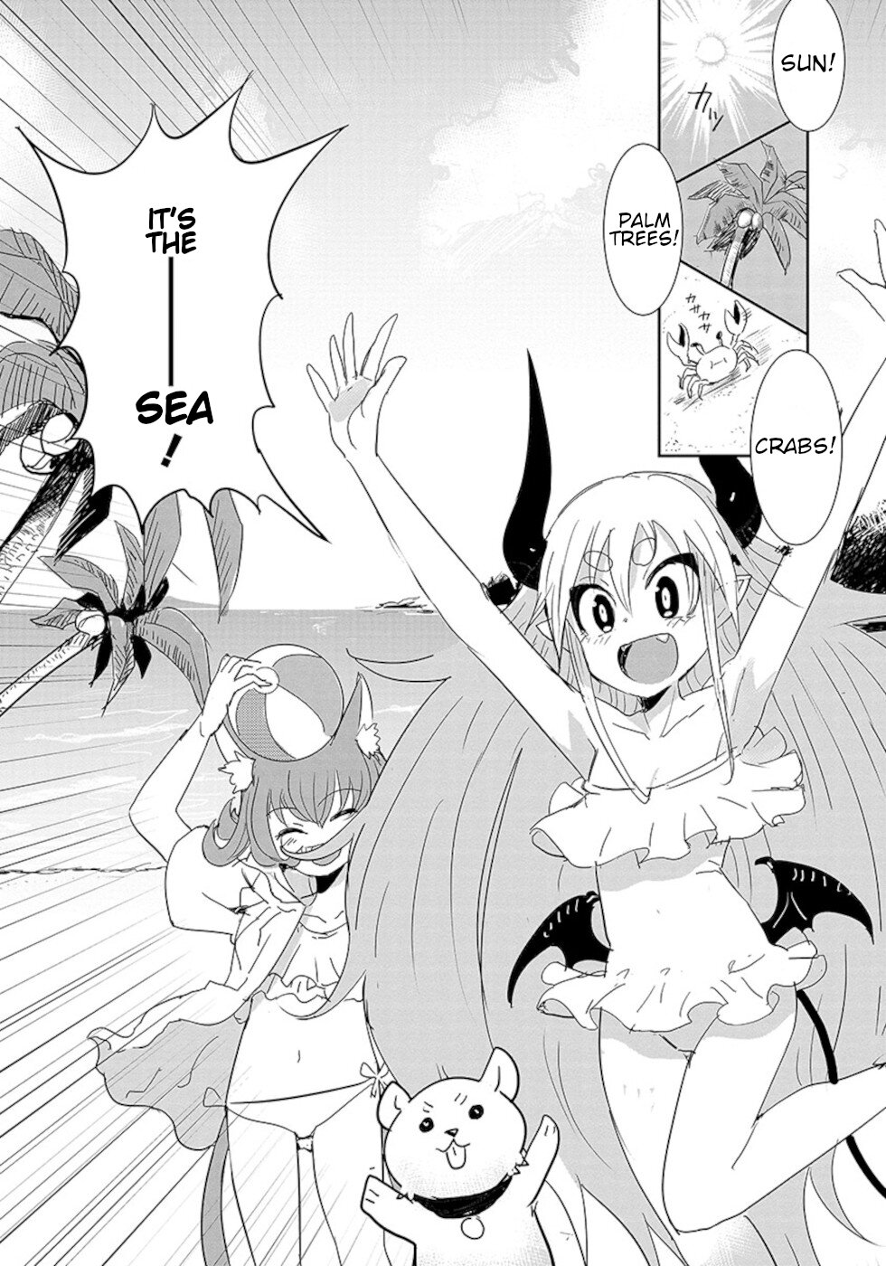 Don't Cry Maou-chan Chapter 18.1 page 2 - Chapter 18.1: First Part Maou-Chan, To The Sea