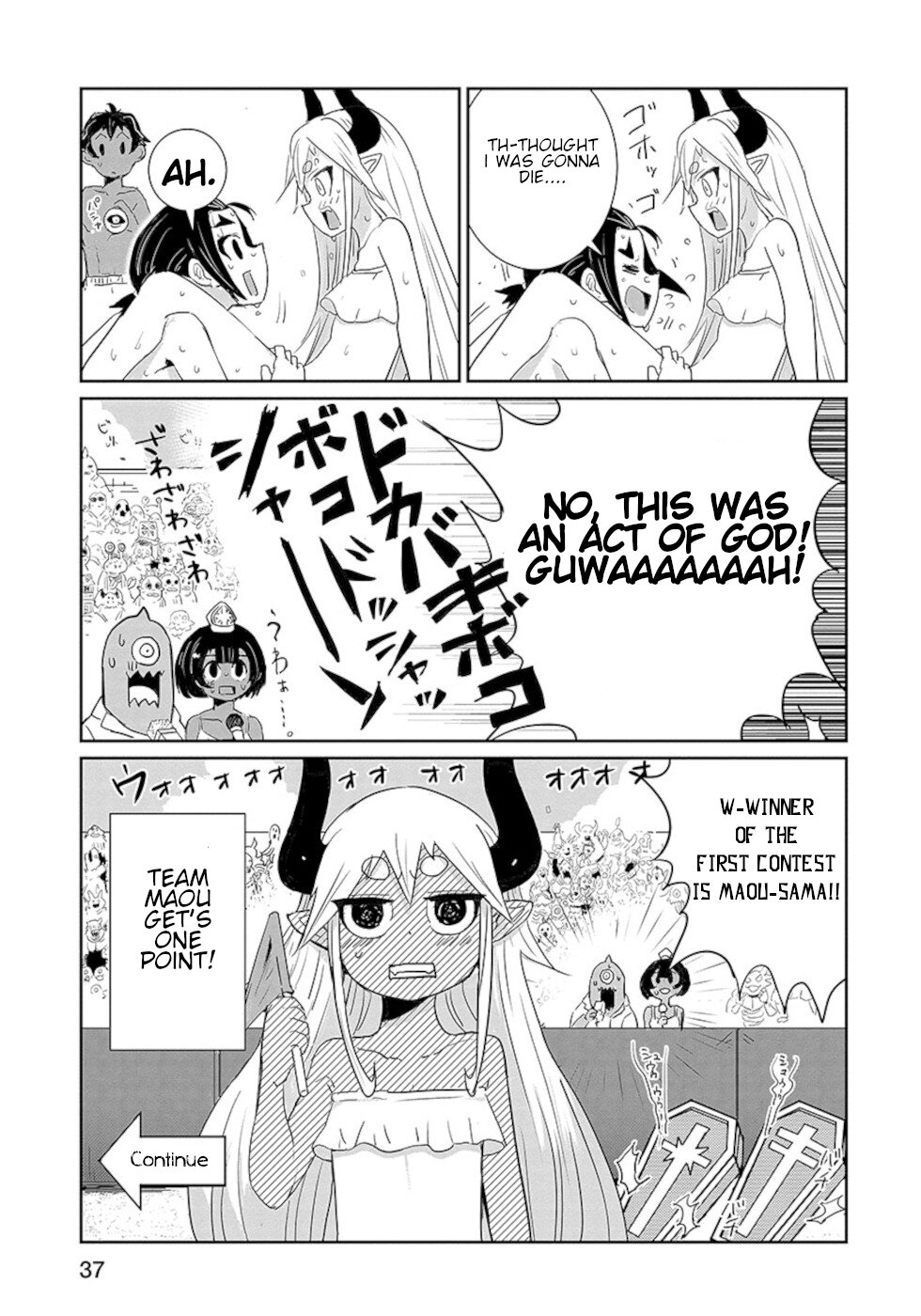 Don't Cry Maou-chan Chapter 18.2 page 9 - Chapter 18.2: Middle Part Maou-Chan, To The Sea