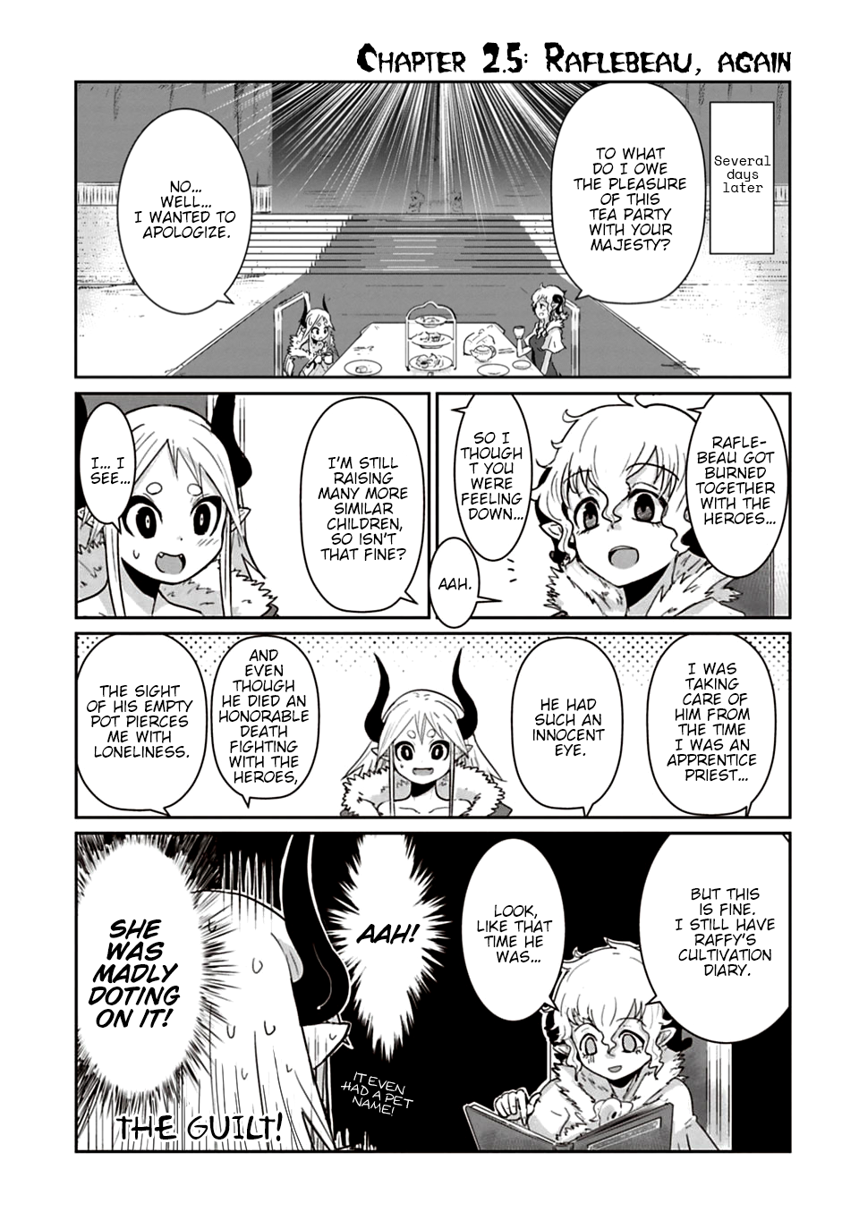 Don't Cry Maou-chan Chapter 2.5 page 1 - Chapter 2.5: Raflebeau, again