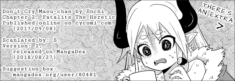 Don't Cry Maou-chan Chapter 2 page 15 - Chapter 2: Fatalite The Heretic