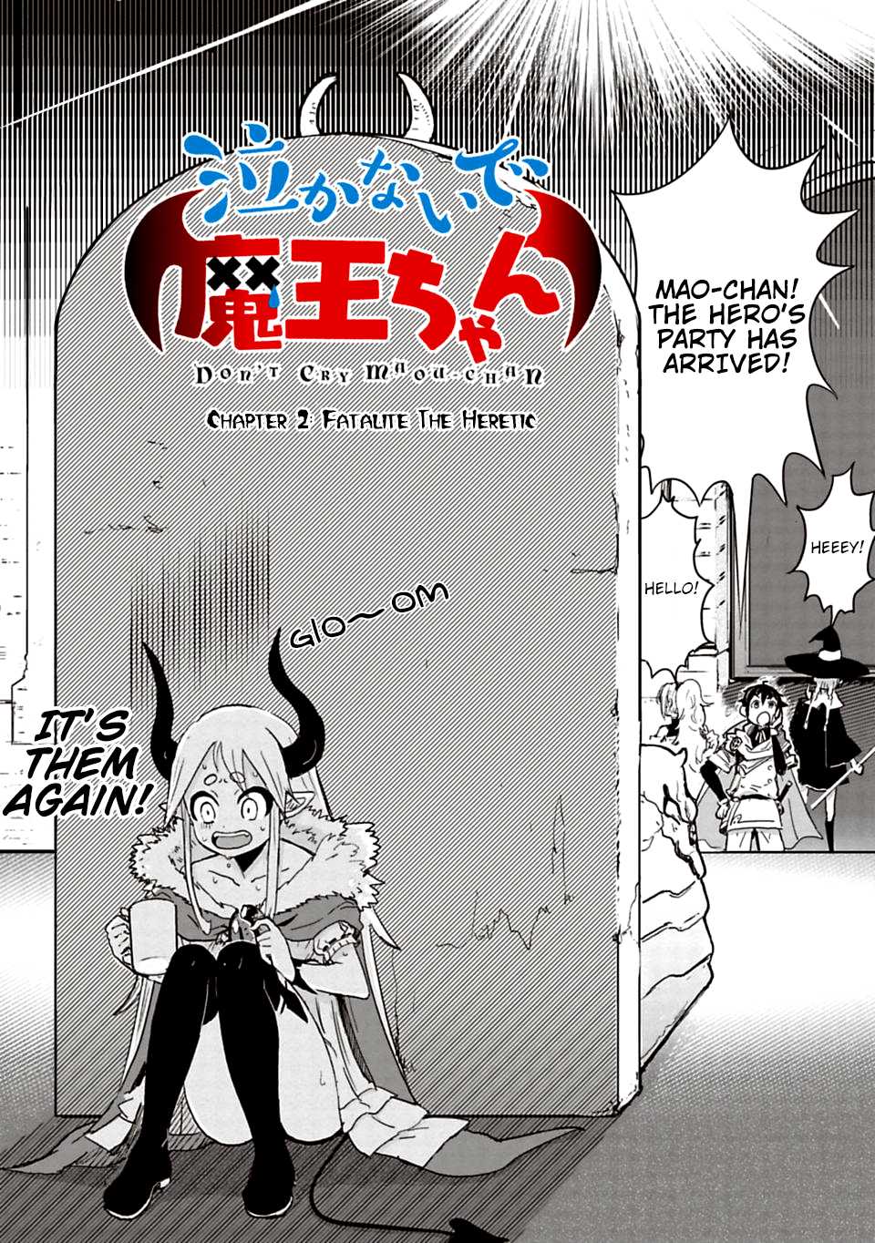 Don't Cry Maou-chan Chapter 2 page 2 - Chapter 2: Fatalite The Heretic