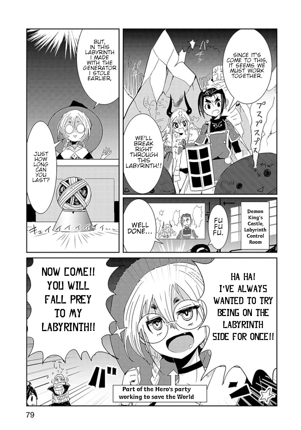 Don't Cry Maou-chan Chapter 20 page 7 - Chapter 20: Welcome To The Labyrinth