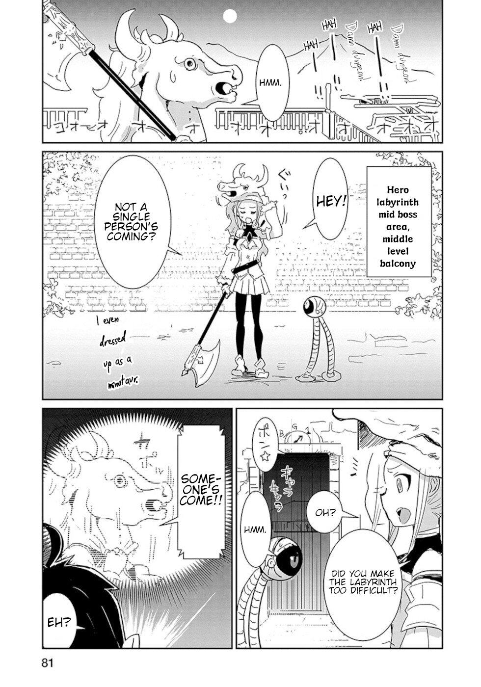 Don't Cry Maou-chan Chapter 20 page 9 - Chapter 20: Welcome To The Labyrinth