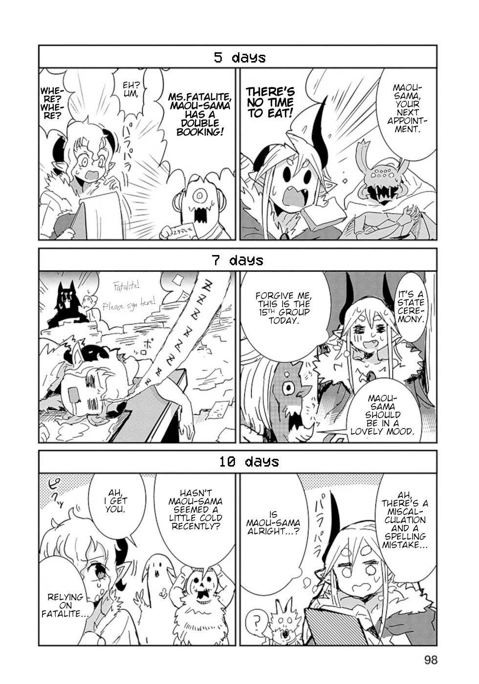 Don't Cry Maou-chan Chapter 21 page 10 - Chapter 21: Exchange