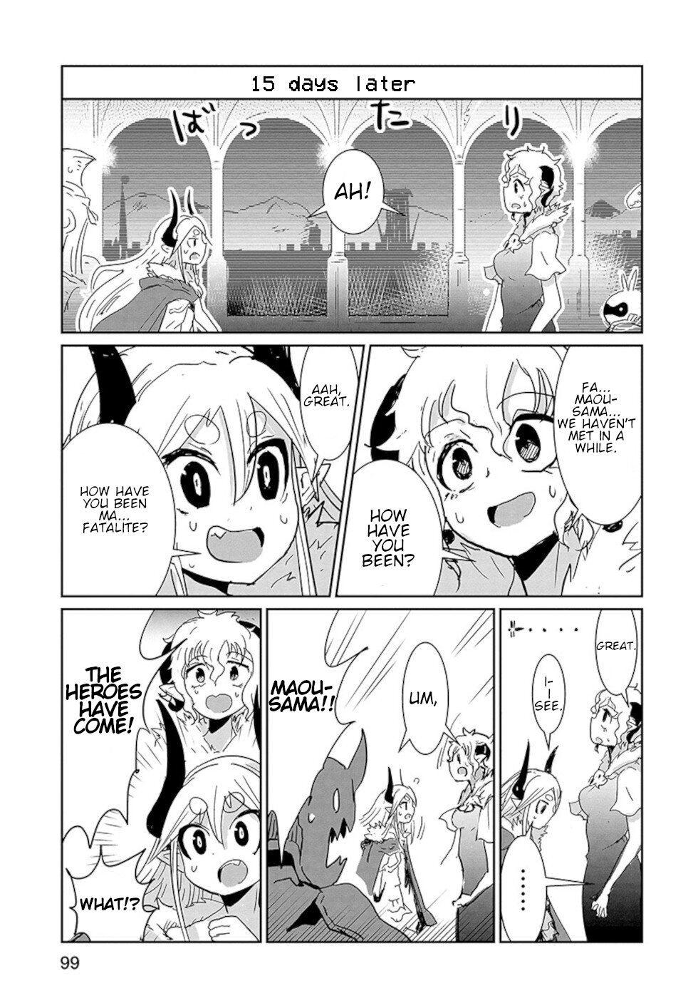 Don't Cry Maou-chan Chapter 21 page 11 - Chapter 21: Exchange