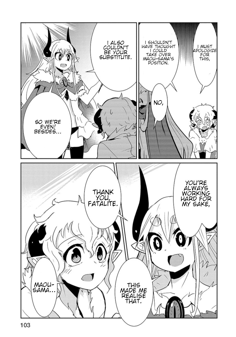 Don't Cry Maou-chan Chapter 21 page 15 - Chapter 21: Exchange