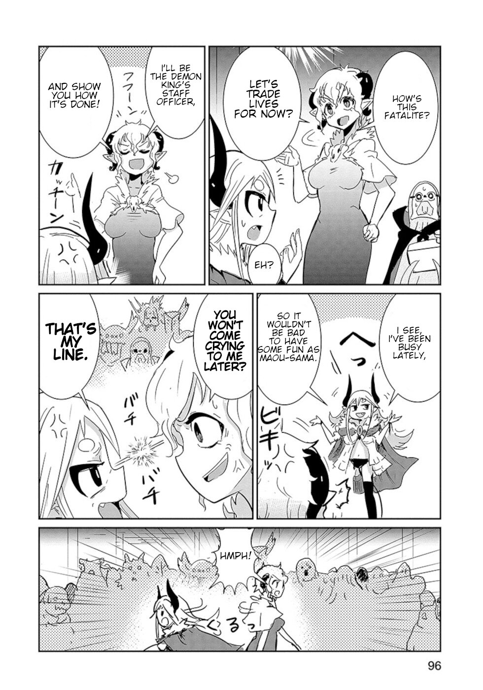 Don't Cry Maou-chan Chapter 21 page 8 - Chapter 21: Exchange