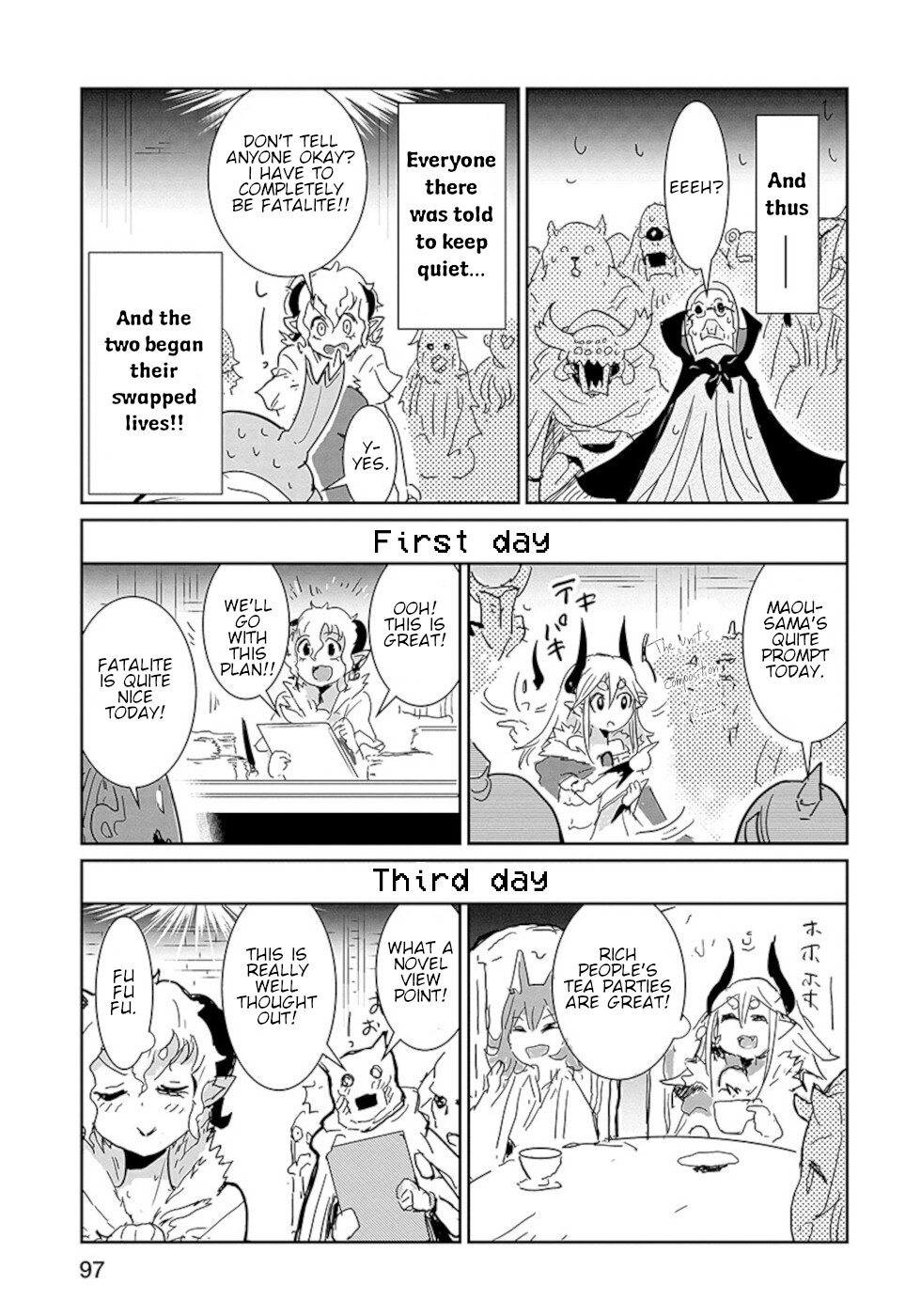Don't Cry Maou-chan Chapter 21 page 9 - Chapter 21: Exchange