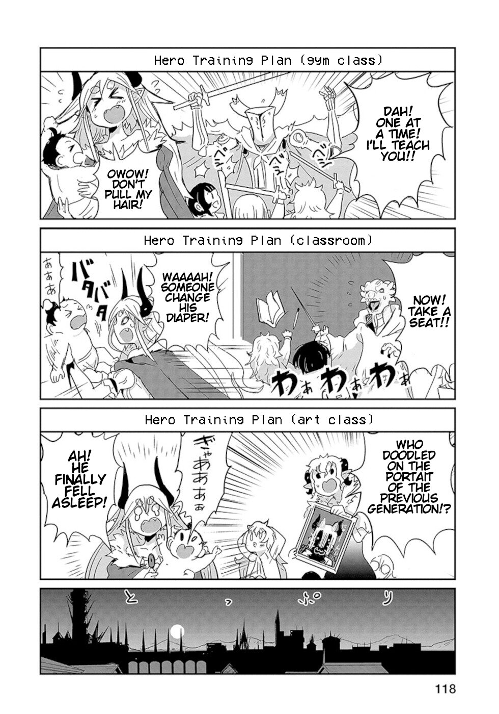 Don't Cry Maou-chan Chapter 22 page 10 - Chapter 22: Demon King's Castle's Kindergarden