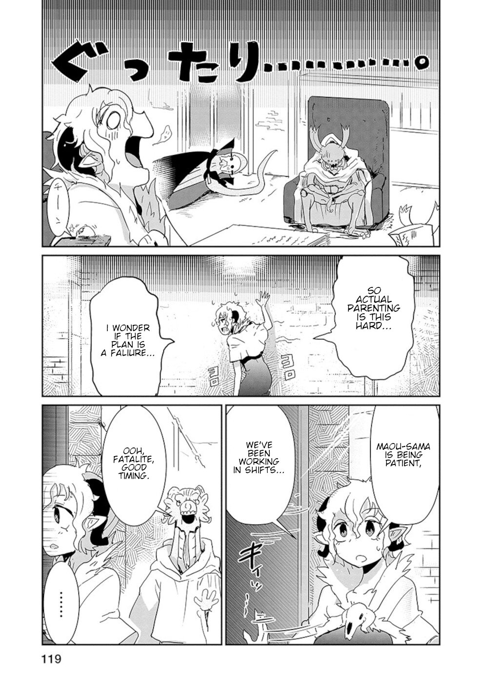 Don't Cry Maou-chan Chapter 22 page 11 - Chapter 22: Demon King's Castle's Kindergarden