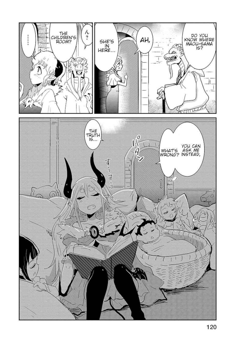 Don't Cry Maou-chan Chapter 22 page 12 - Chapter 22: Demon King's Castle's Kindergarden