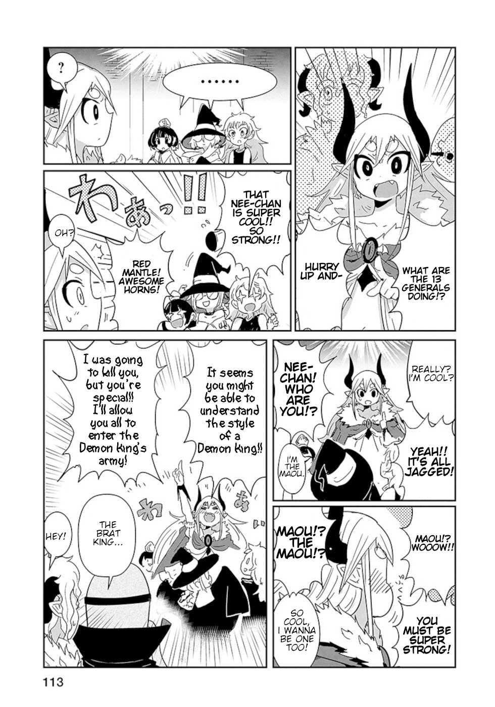 Don't Cry Maou-chan Chapter 22 page 5 - Chapter 22: Demon King's Castle's Kindergarden