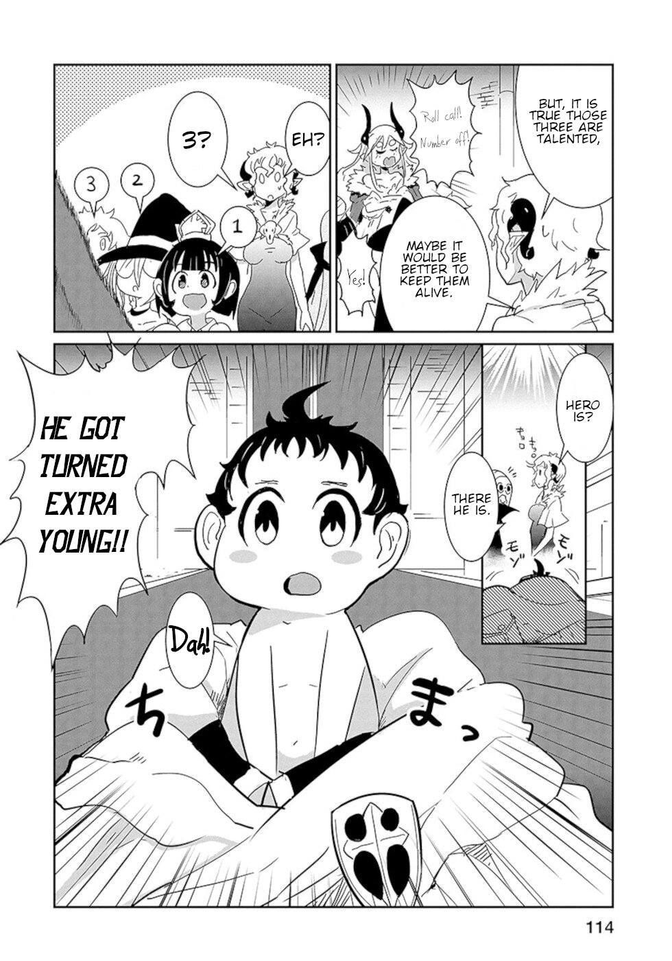 Don't Cry Maou-chan Chapter 22 page 6 - Chapter 22: Demon King's Castle's Kindergarden