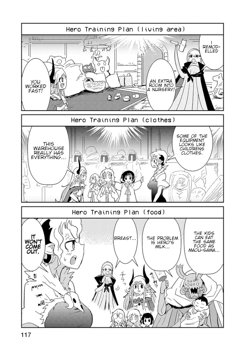 Don't Cry Maou-chan Chapter 22 page 9 - Chapter 22: Demon King's Castle's Kindergarden