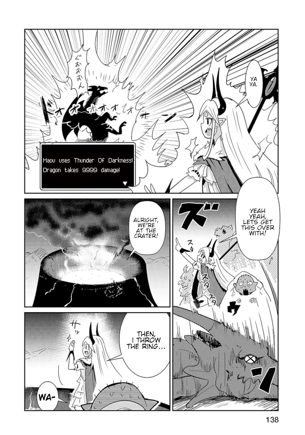 Don't Cry Maou-chan Chapter 23 page 12 - Chapter 23: Going To Fire Mountain!