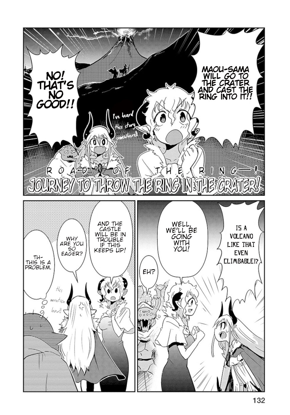 Don't Cry Maou-chan Chapter 23 page 6 - Chapter 23: Going To Fire Mountain!