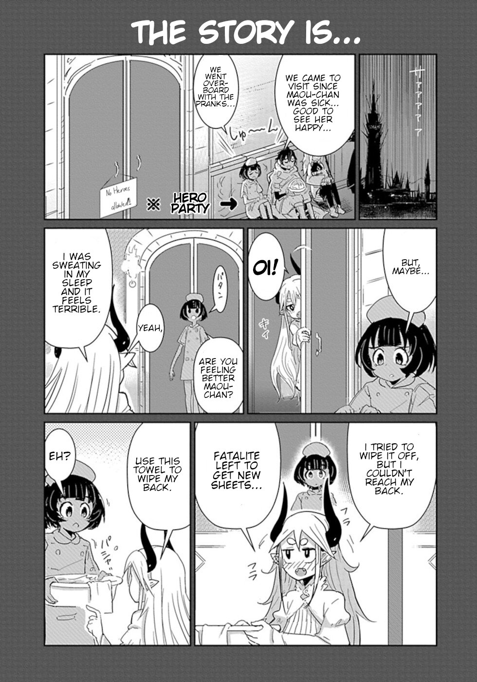 Don't Cry Maou-chan Chapter 25 page 1 - Chapter 25: Wosaka Women