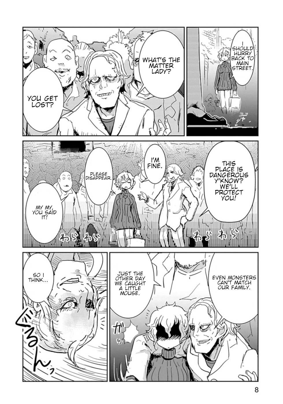 Don't Cry Maou-chan Chapter 25 page 8 - Chapter 25: Wosaka Women