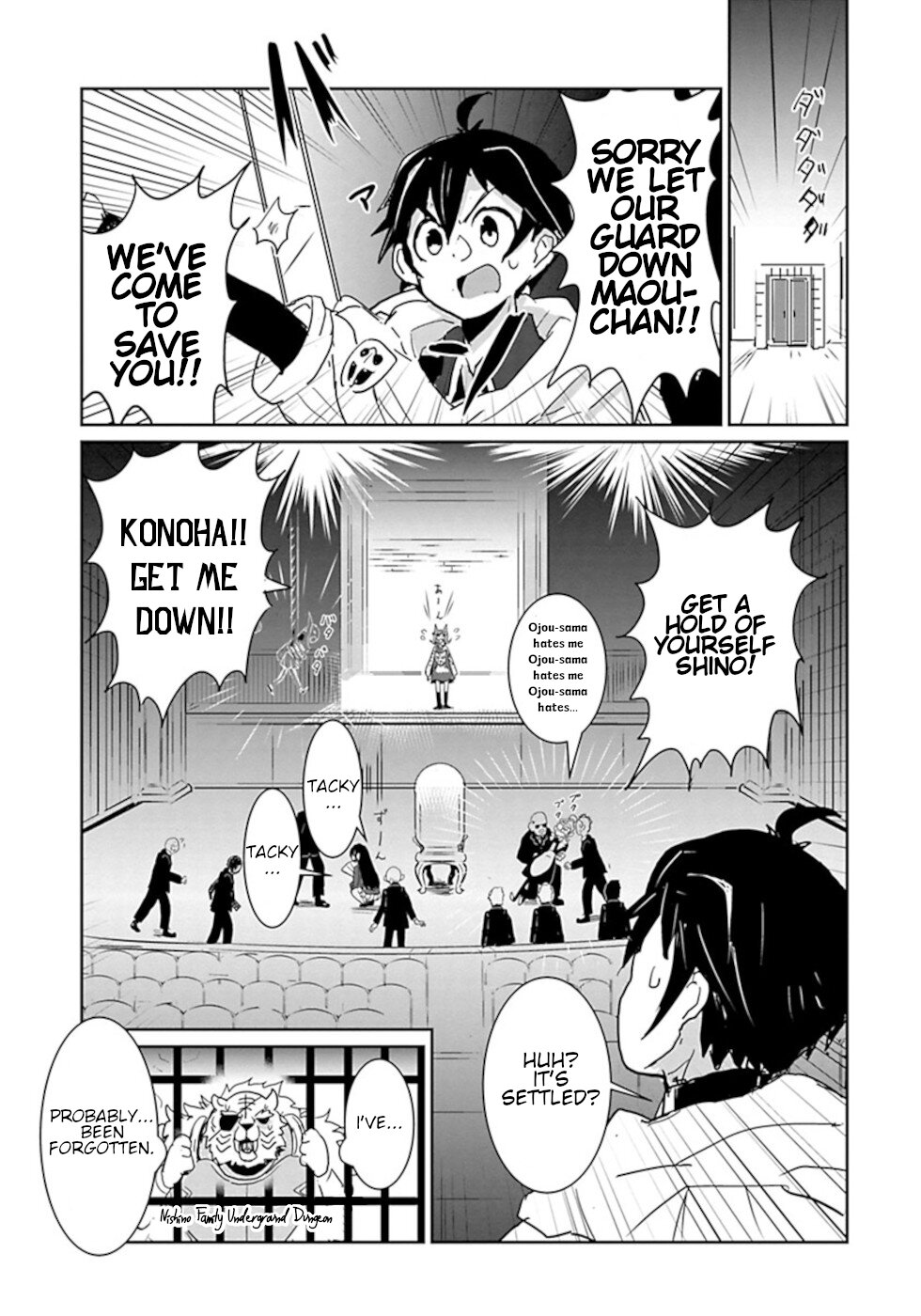 Don't Cry Maou-chan Chapter 26 page 13 - Chapter 26: Western Hero