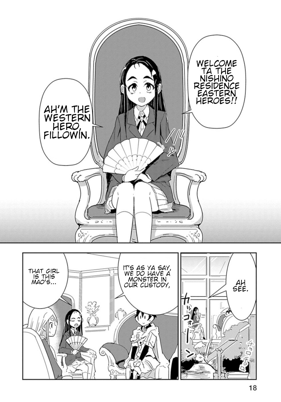 Don't Cry Maou-chan Chapter 26 page 2 - Chapter 26: Western Hero