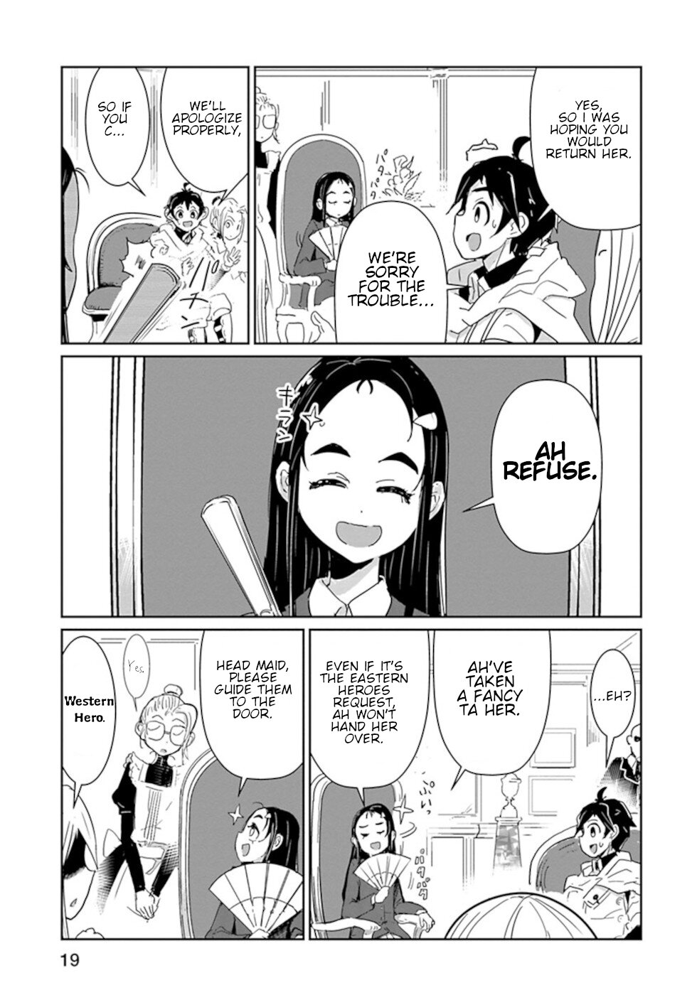 Don't Cry Maou-chan Chapter 26 page 3 - Chapter 26: Western Hero