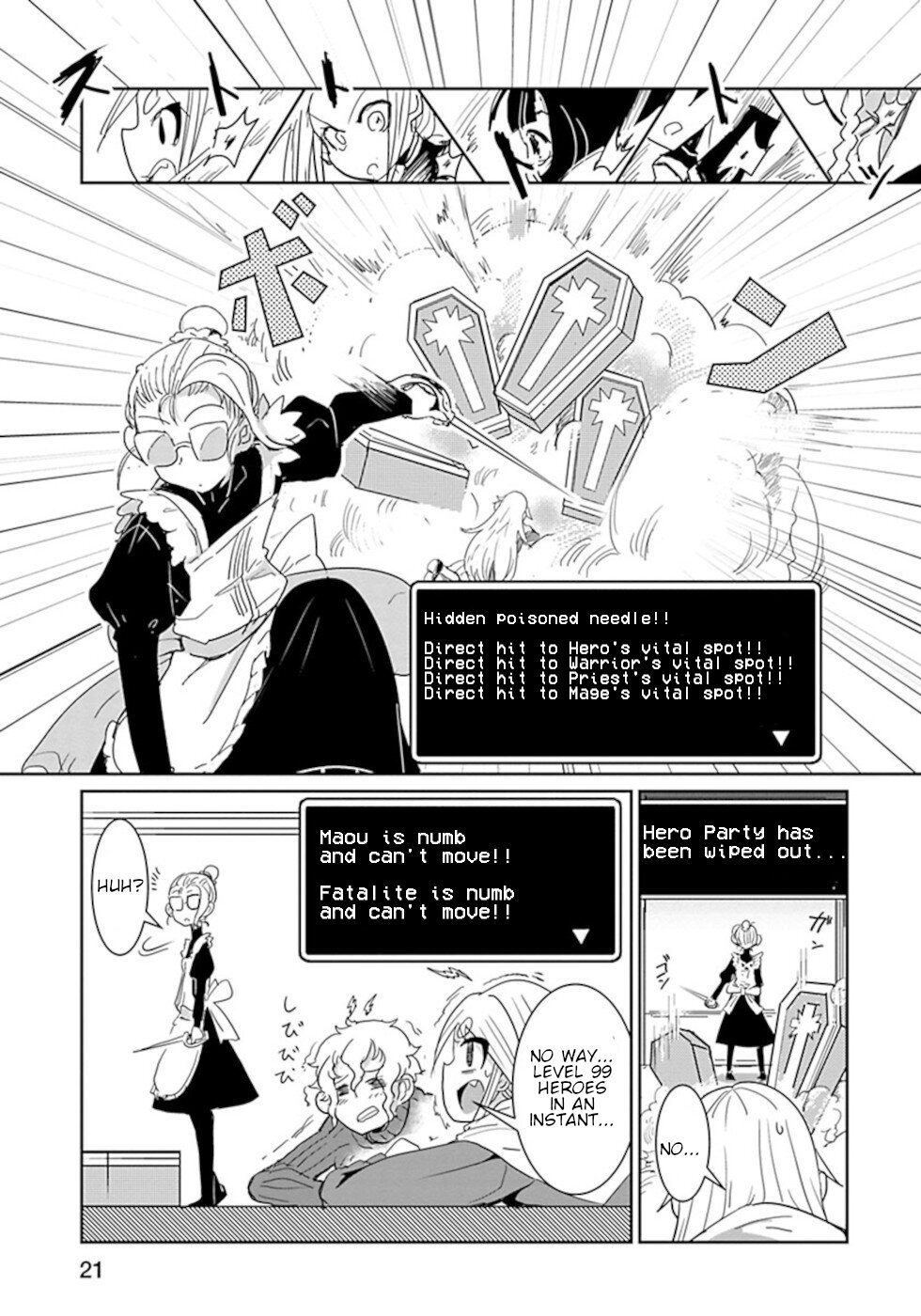 Don't Cry Maou-chan Chapter 26 page 5 - Chapter 26: Western Hero