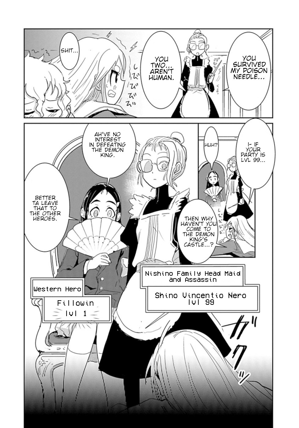 Don't Cry Maou-chan Chapter 26 page 6 - Chapter 26: Western Hero