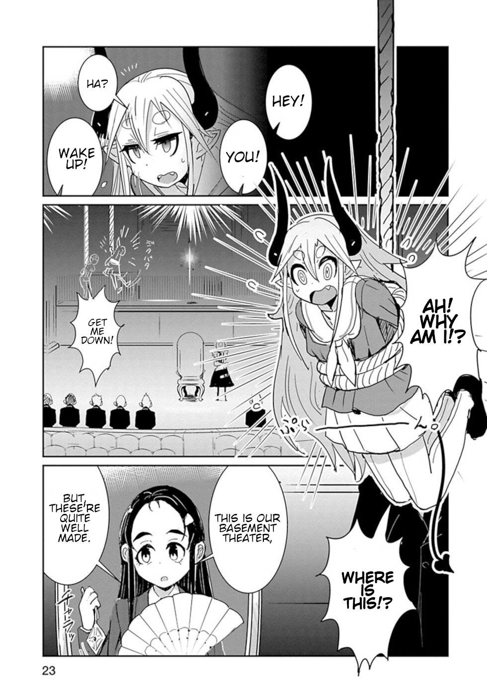 Don't Cry Maou-chan Chapter 26 page 7 - Chapter 26: Western Hero