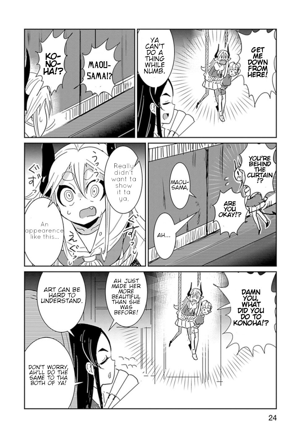 Don't Cry Maou-chan Chapter 26 page 8 - Chapter 26: Western Hero