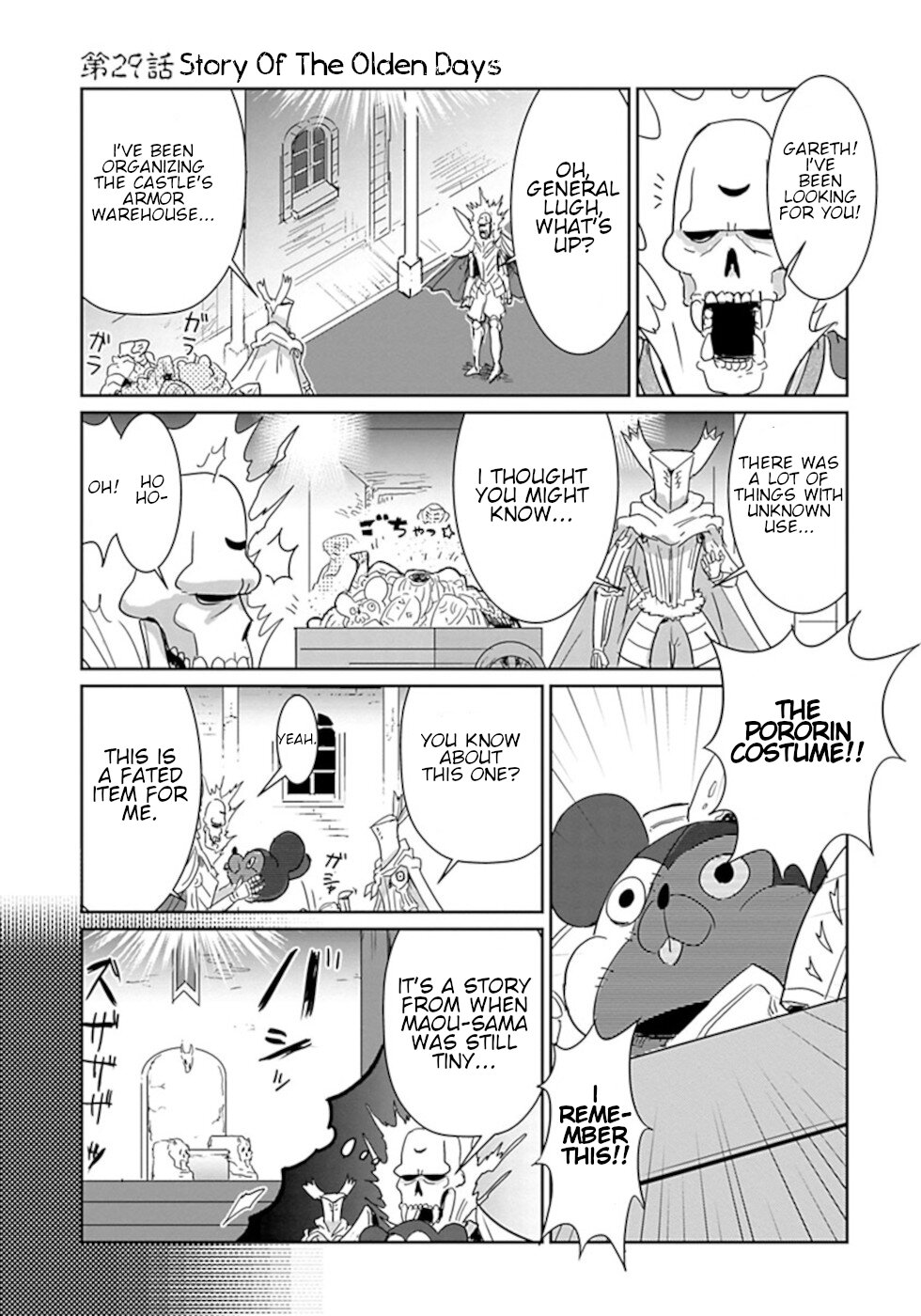 Don't Cry Maou-chan Chapter 29 page 1 - Chapter 29: Story Of The Olden Days