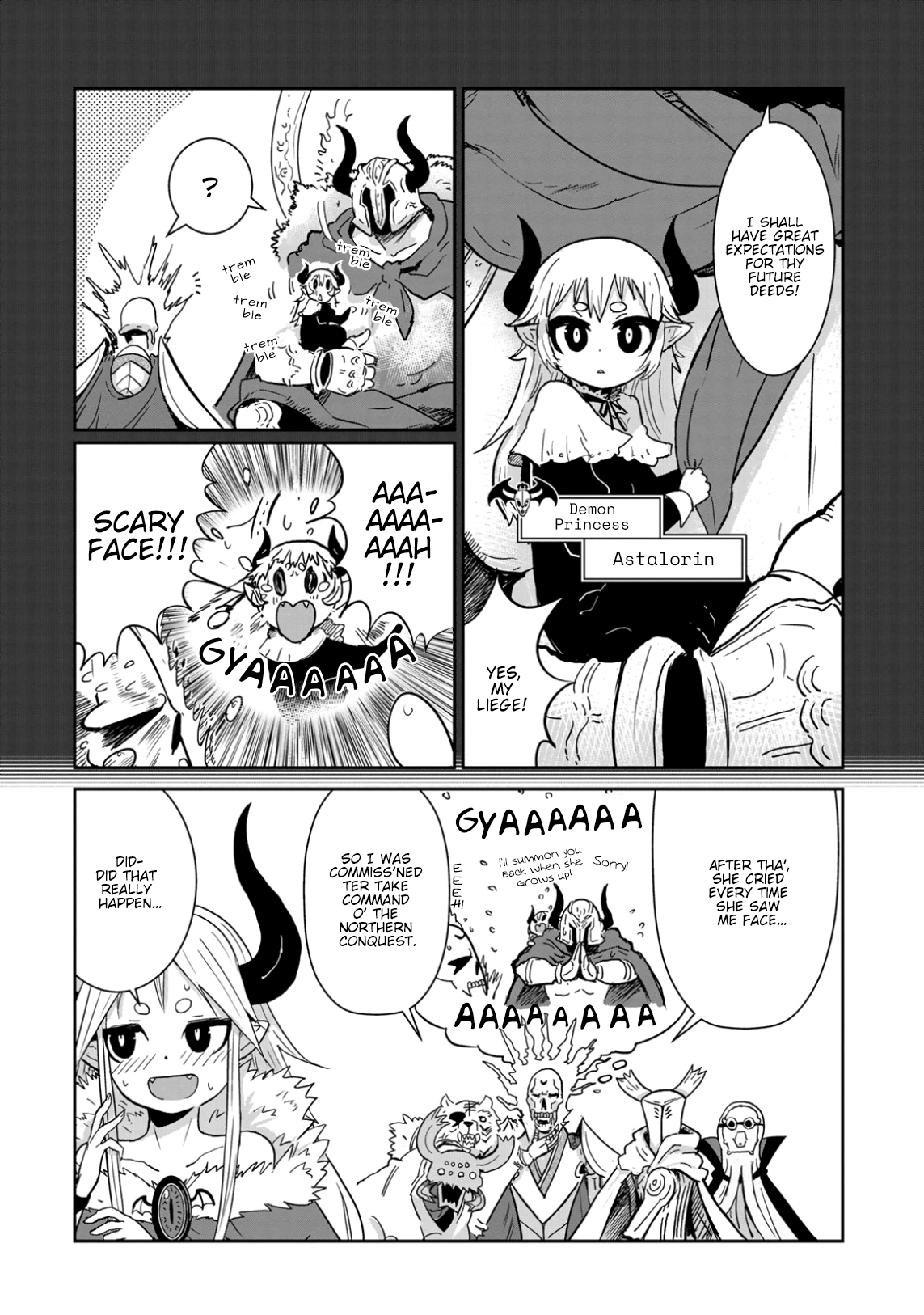 Don't Cry Maou-chan Chapter 3.5 page 2 - Chapter 3.5: Concerning Gareth’s face