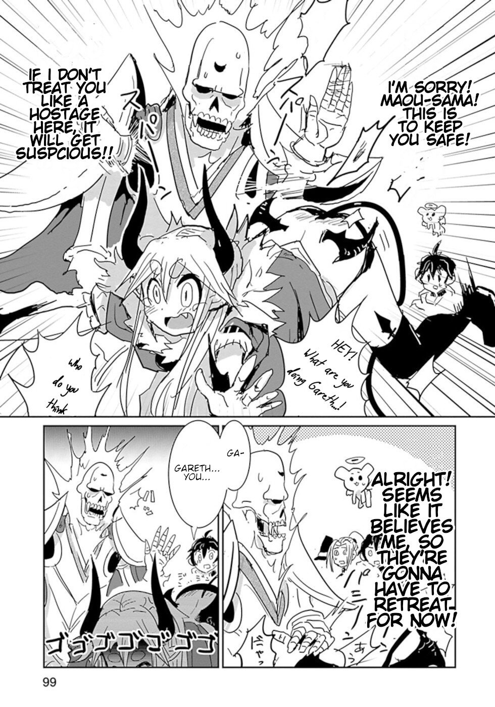 Don't Cry Maou-chan Chapter 30 page 11 - Chapter 30: "Hero's Qualifications"