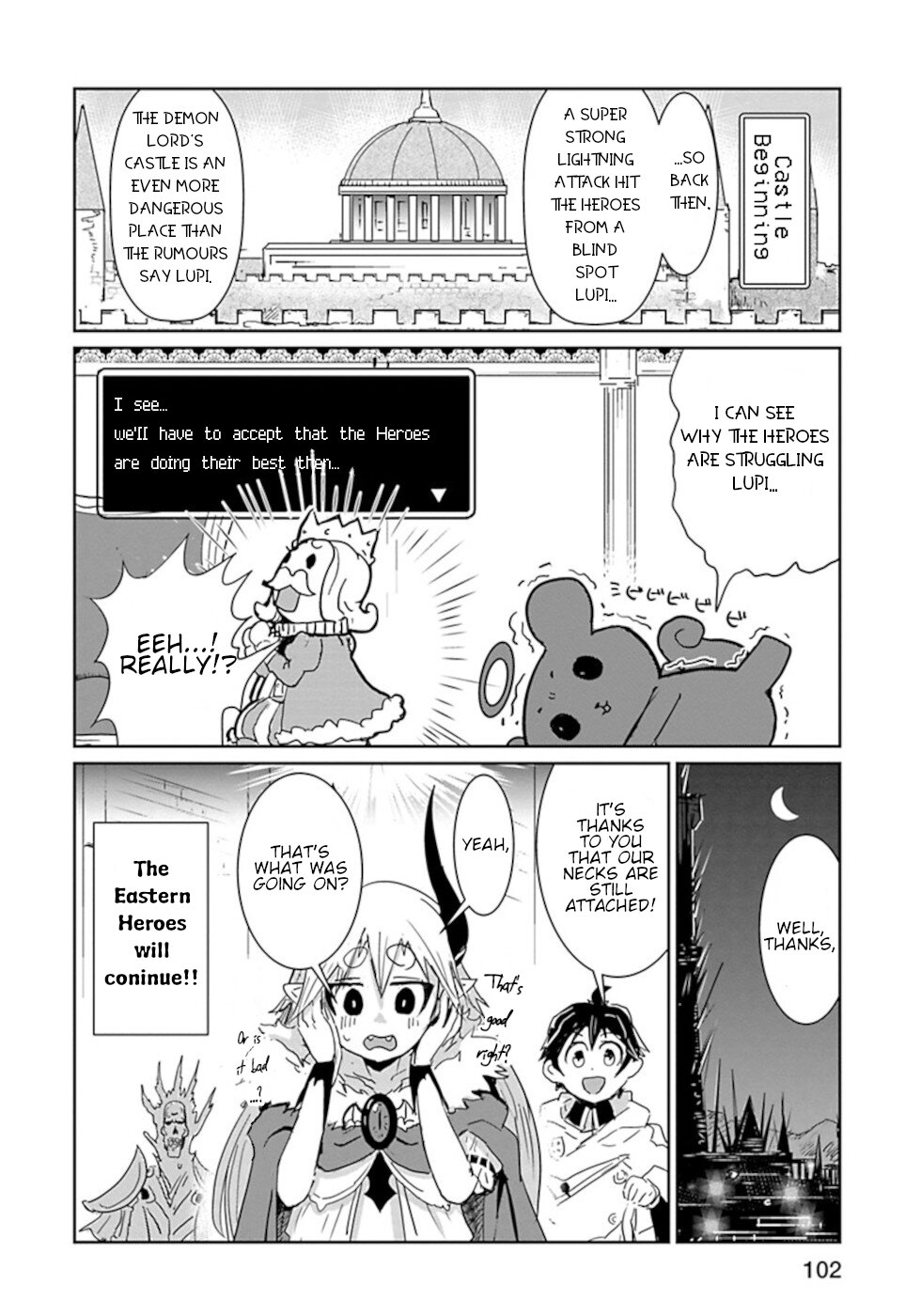 Don't Cry Maou-chan Chapter 30 page 14 - Chapter 30: "Hero's Qualifications"