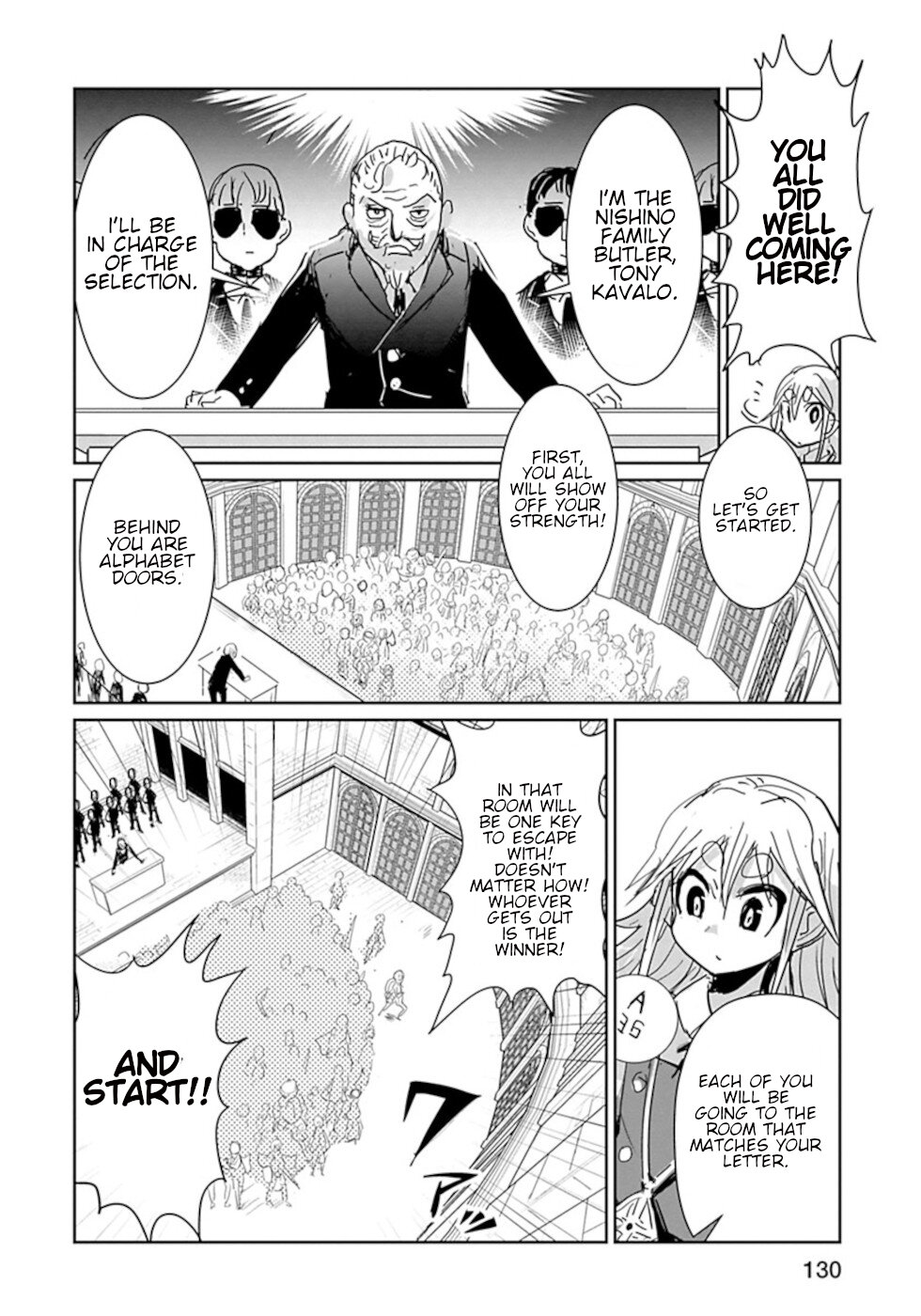 Don't Cry Maou-chan Chapter 32 page 6 - Chapter 32: Western Hero Party Selection Test