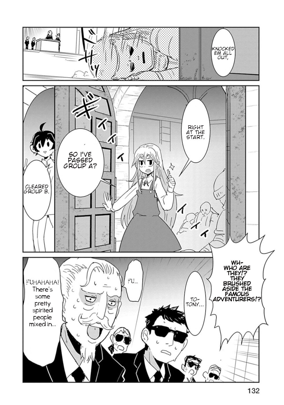 Don't Cry Maou-chan Chapter 32 page 8 - Chapter 32: Western Hero Party Selection Test