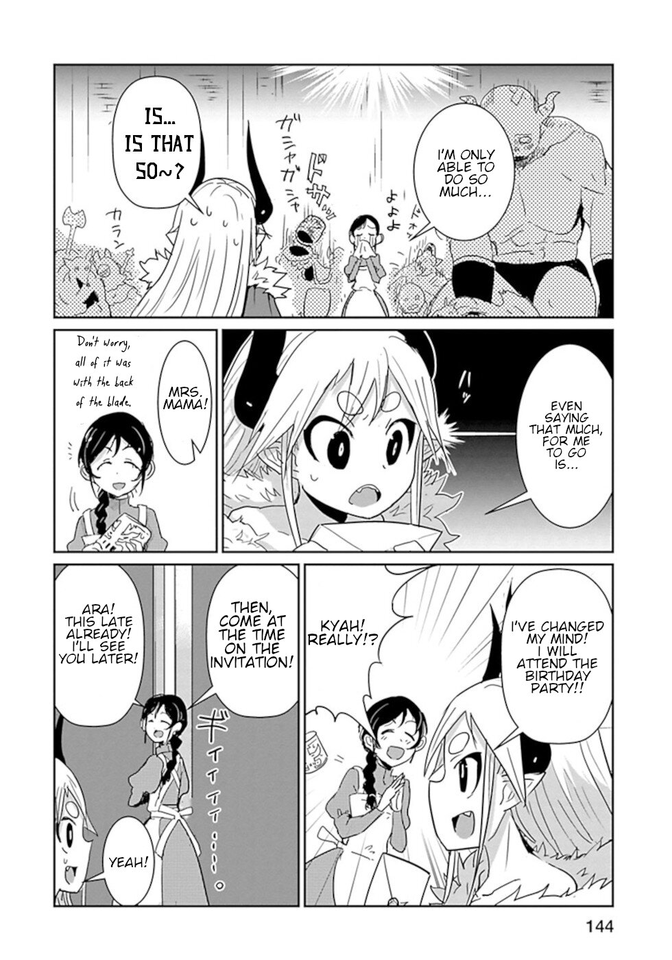Don't Cry Maou-chan Chapter 33 page 4 - Chapter 33: Black Birthday 1
