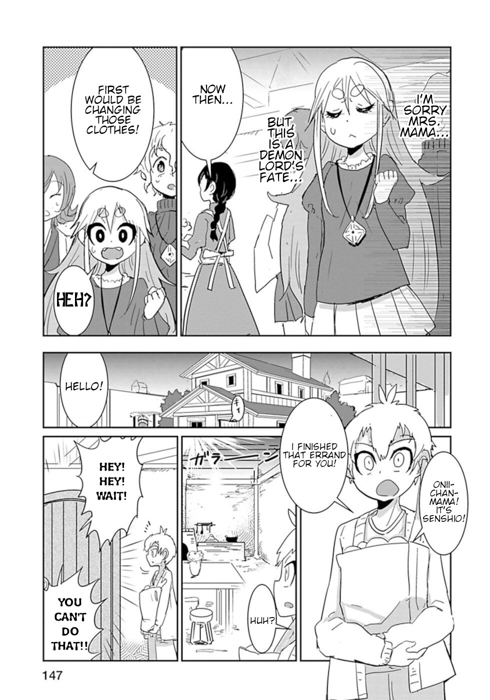 Don't Cry Maou-chan Chapter 33 page 7 - Chapter 33: Black Birthday 1