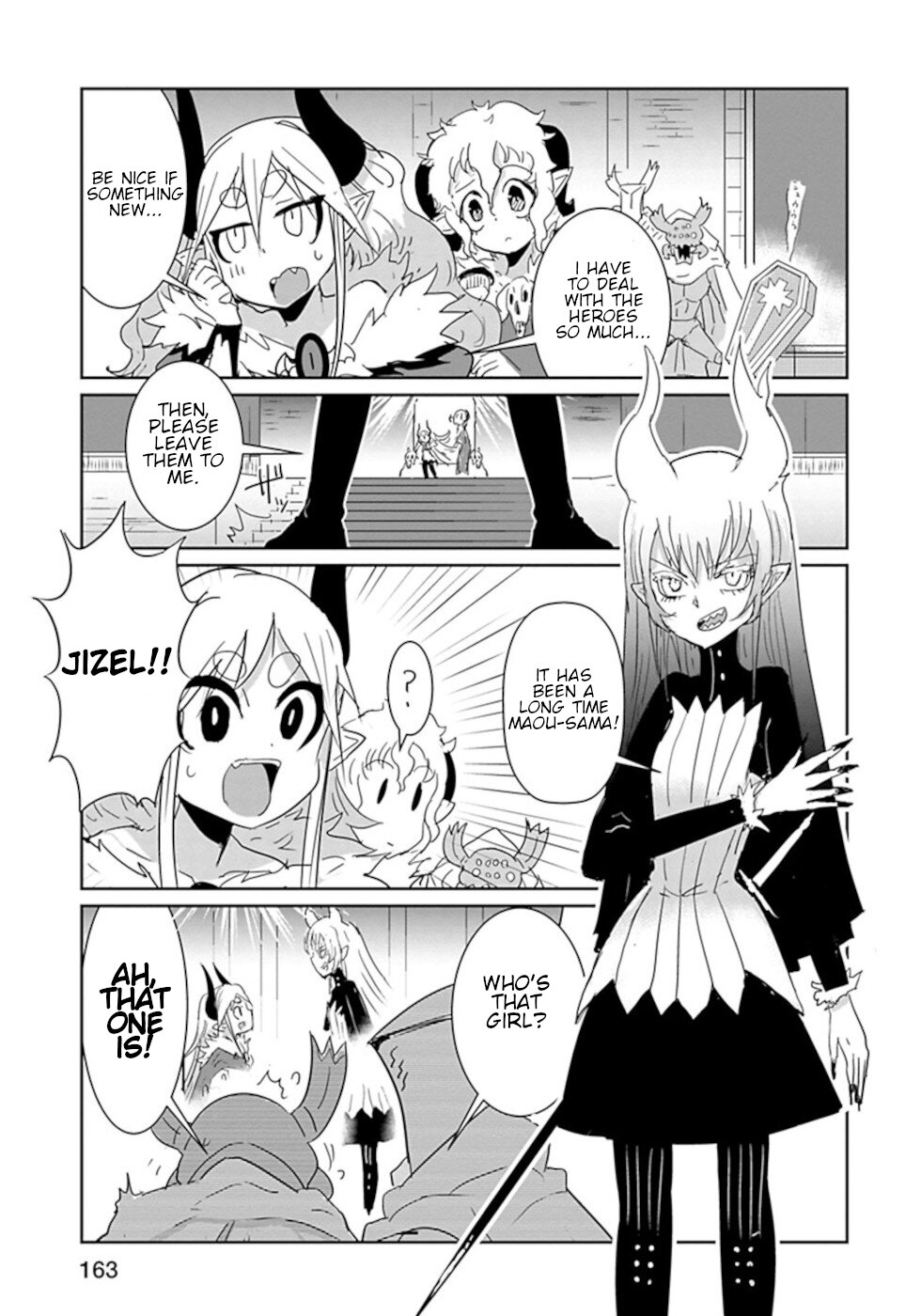 Don't Cry Maou-chan Chapter 34 page 3 - Chapter 34: Fire Wheel Jizel