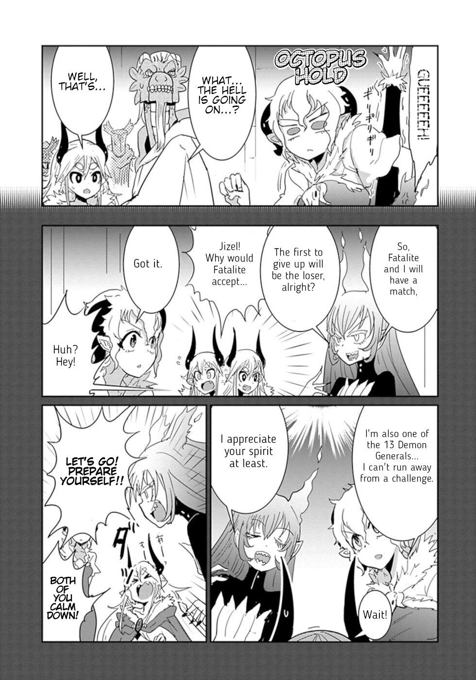 Don't Cry Maou-chan Chapter 35 page 3 - Chapter 35: Fire Wheel Jizel 2