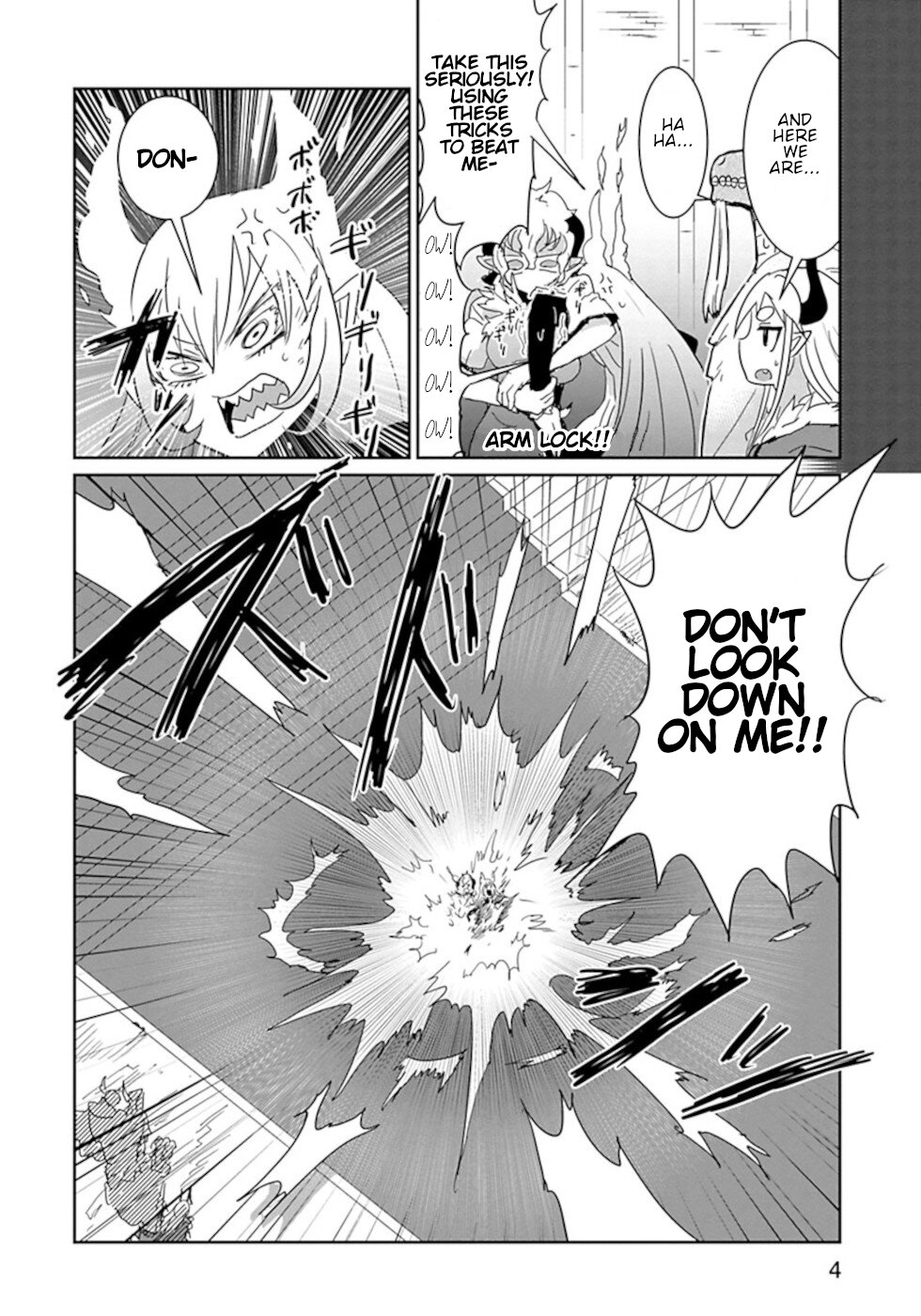 Don't Cry Maou-chan Chapter 35 page 4 - Chapter 35: Fire Wheel Jizel 2
