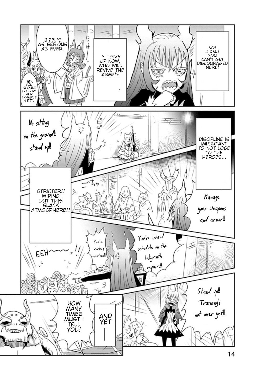 Don't Cry Maou-chan Chapter 36 page 6 - Chapter 36: Fire Wheel Jizel 3