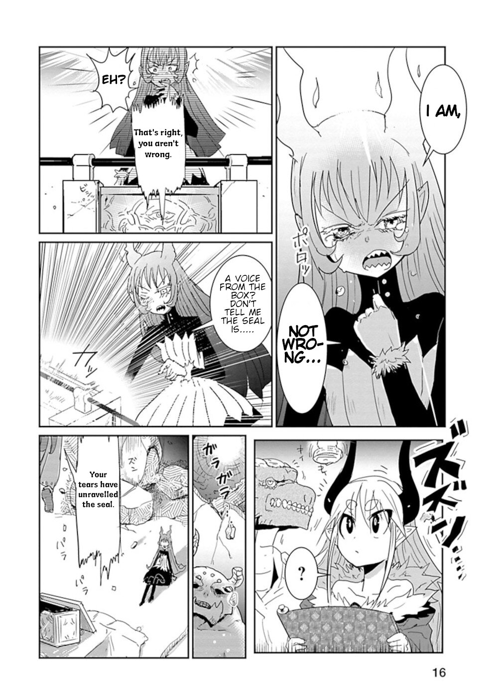 Don't Cry Maou-chan Chapter 36 page 8 - Chapter 36: Fire Wheel Jizel 3