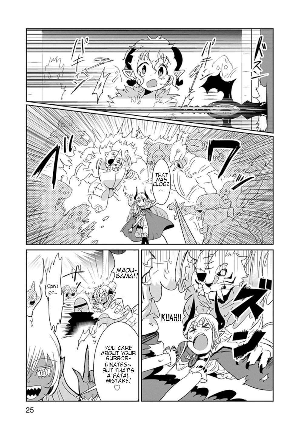 Don't Cry Maou-chan Chapter 37 page 7 - Chapter 37: Fire Wheel Jizel 4