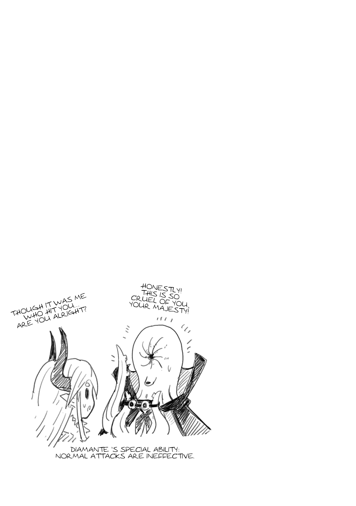 Don't Cry Maou-chan Chapter 4.5 page 3 - Chapter 4.5: The other side of Diamante
