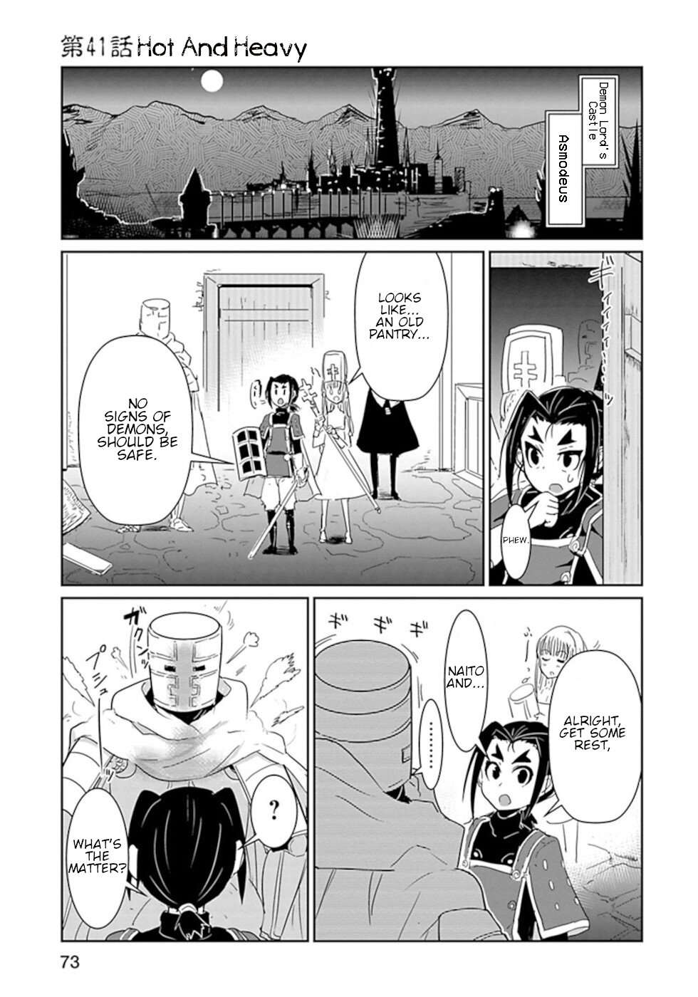Don't Cry Maou-chan Chapter 41 page 1 - Chapter 41: Hot And Heavy